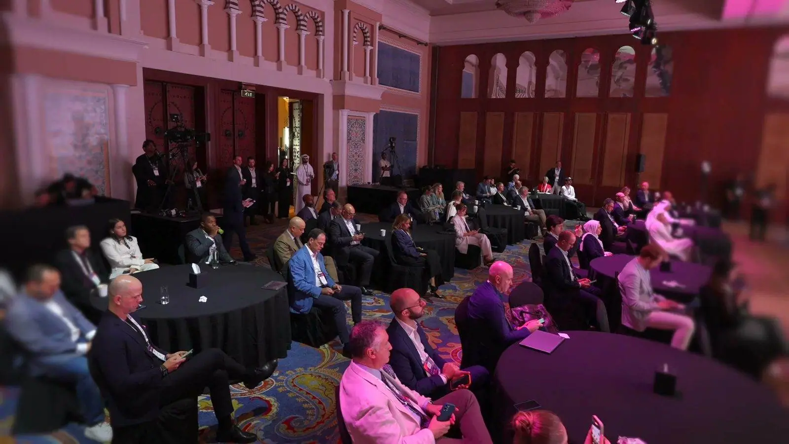 The FHS Living session room at FHS World, Dubai